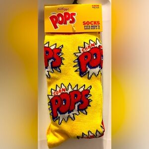 Fun Novelty Socks Featuring Corn Pops Cereal Brand